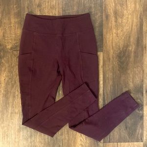 High-Rise Ponte Legging with Pockets
